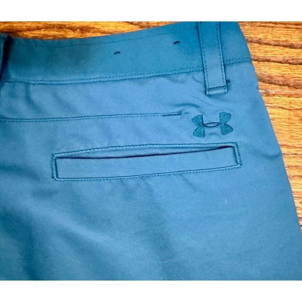 Under Armour UA Match Play comfort waist Vented Golf Pants Blue Mens Size 32x32*
